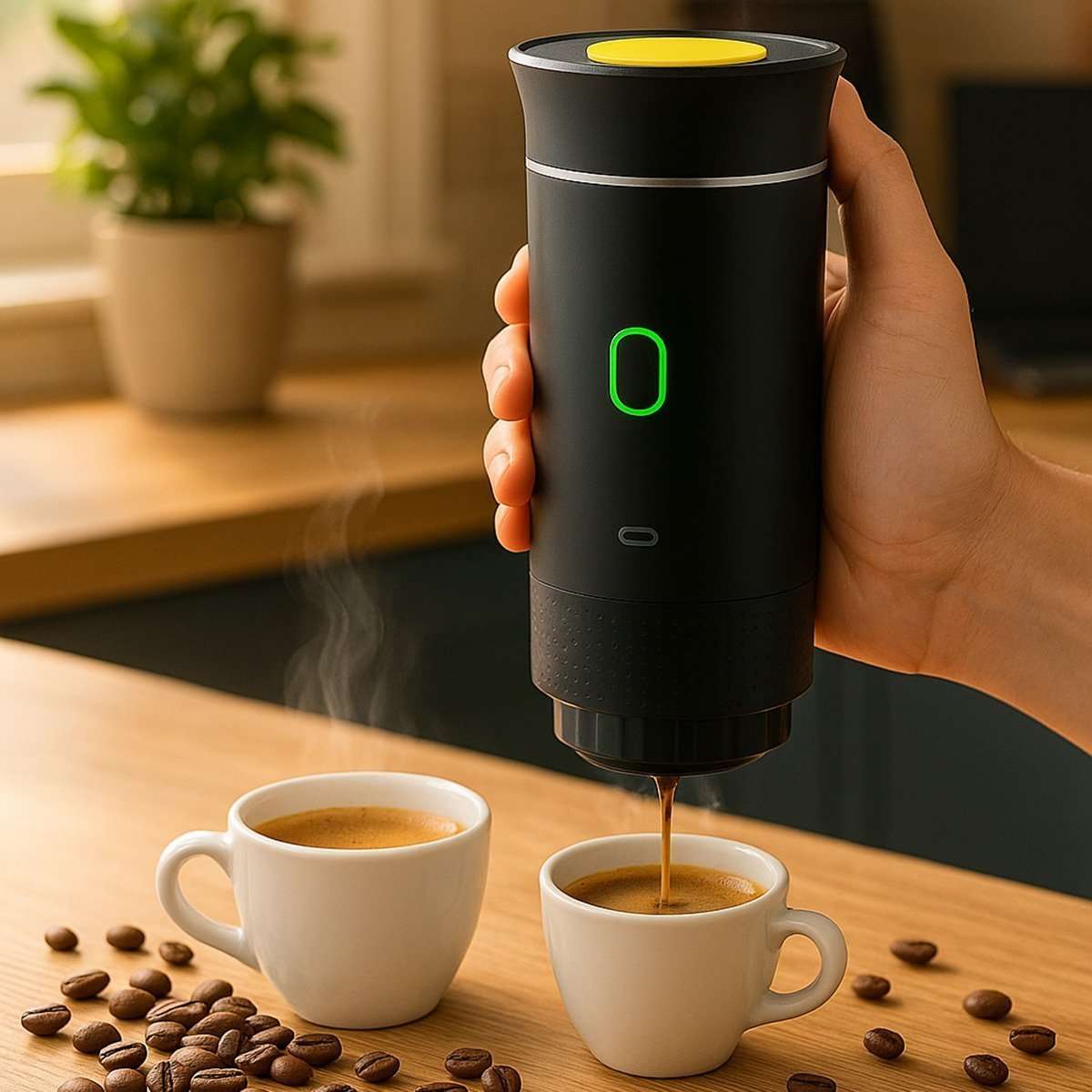 Café en cualquier lugar: Descubre la Mini Cafetera Portátil Klack 3 en 1 - Klack Europe