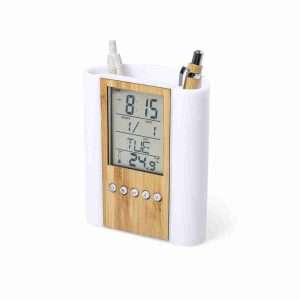 Reloj multifunción Klack con porta lápices integrado - Klack Europe