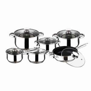 Bateria De Cocina -  Juego De Ollas de 12 piezas Piezas Klack Induccion Gas Vitro - Klack Europe