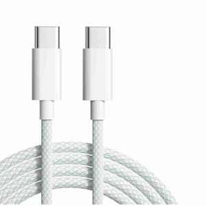 Cable Klack USB-C a USB-C Trenzado Carga Rápida 20W compatible iPhone -  iPad y MAC Tipo-C - Klack Europe