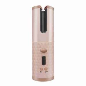 Cepillo de Pelo Rizador Automatico Recargable por USB KLACK® Rosa QM600 - Klack Europe