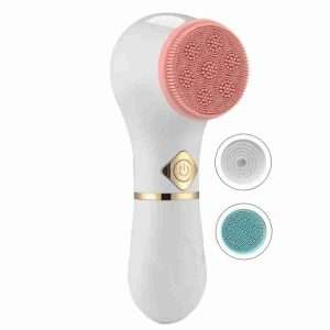 Cepillo de limpieza facial giratorio Klack con tres cabezales intercambiables -  Tu Secreto para una Piel Radiante - Klack Europe