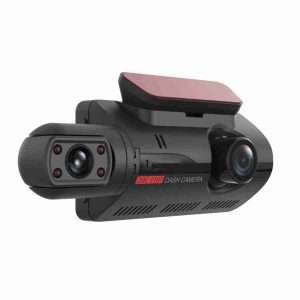 Cámara de salpicadero DVR DashCam Klack con doble lente para coche -  grabadora de vídeo -  visión nocturna -  sensor G -  grabación en bucle -  1080 pulgadas -  IPS -  caja negra - Klack Europe