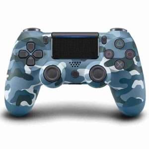 Mando P4 Azul Militar compatible con PS4 Play Station 4 - Klack Europe