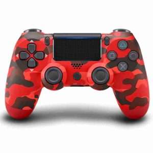 Mando P4 Rojo MIlitar compatible con PS4 Play Station 4 - Klack Europe