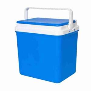Nevera Portatil Klack para Camping y Playa con asa resistente y cierre hermético. Perfecta para mantener frescos alimentos y bebidas - azul - Klack Europe