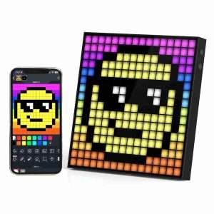 Pantalla de Píxeles LED Inteligente Klack -  Marco Digital programable -  Pixel Art -  Reloj Inteligente -  Luces Decorativas con Control APP para Niños -  Sala de Juegos -  Bar -  Dormitorio -  Hogar -  Pared -  Escritorio. - Klack Europe