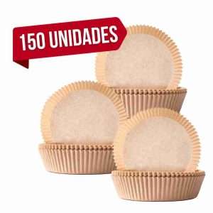Papel de pergamino Klack para freidora de aire Redondo 150 Unidades 16 x 4.5 cm - Klack Europe