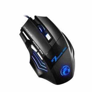 Ratón Klack X7 Gaming para juegos con cable -  7 botones -  ergonómico -  óptico - Klack Europe