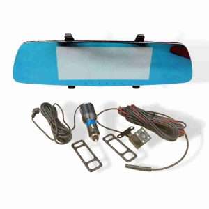 Retrovisor Dashcam-Klack Pro 7 Pulgadas - Pantalla táctil - Visión nocturna - Espejo retrovisor - Grabadora de conducción 1080P Full HD Doble Lente - Klack Europe
