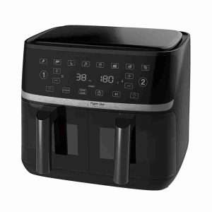 Freidora de Aire DUO - 2 X 5.5L - Panel Táctil - 8 Programaciones - 3400W - Klack Europe
