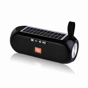 Altavoz Bluetooth estéreo Klack TG-182 inalámbrico -  con carga Solar -  compatible con Bluetooth -  resistente al agua -  AUX -  Radio FM - Klack Europe