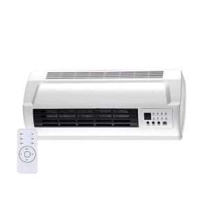 Calefactor Eléctrico Mural Klack 1000-2000W | Temporizador 24/7 | Control Remoto | Bajo Consumo | PTC Cerámico - Klack Europe