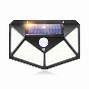 Lámpara -  luz con panel solar de exterior de 100 leds - Klack Europe