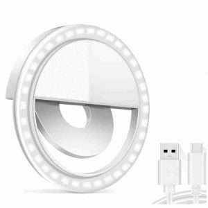 Anillo de luz Led Portátil Para Teléfono Móvil Tablet y Ordenador - Klack Europe
