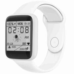 Reloj Inteligente Smartwatch Deportivo Frecuencia Cardiaca Blanco - Klack Europe