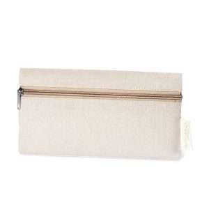 Estuche Laybax Nature de Algodón Reciclado con Cremallera - Klack Europe