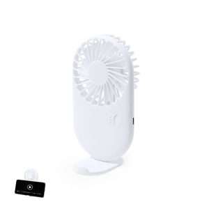 Ventilador portátil Fanger con 3 velocidades y soporte para smartphone - Klack Europe