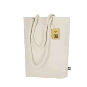 Bolsa de algodón natural Fairtrade resistente y sostenible - Klack Europe