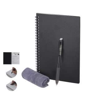 Libreta y Bolígrafo Borrable Gratox con Paño Limpiador y 18 Páginas - Klack Europe