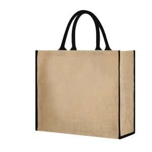 Bolsa de Yute 300 g/m2 con asas reforzadas y cierre de velcro - Klack Europe