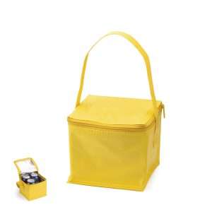 Nevera Tivex para 4 latas con asa y cremallera, resistente PVC - Klack Europe
