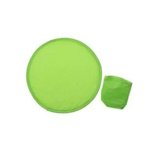 Frisbee plegable de poliéster con funda y diseño compacto - Klack Europe