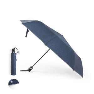 Paraguas plegable Nereus RPET 100cm sostenible y resistente - Klack Europe