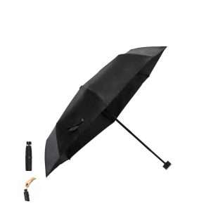 Paraguas plegable Claris con tejido RPET sostenible y anti viento - Klack Europe